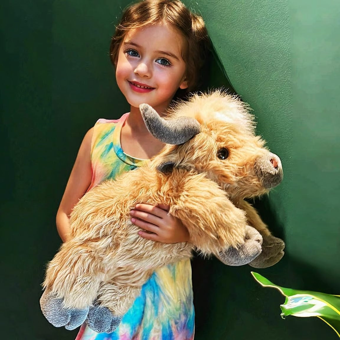 🔥Hot Sale 50% Off🎄Cute Cartoon Highland Cow Stuffed Toy-Best Gift For Christmas🎄
